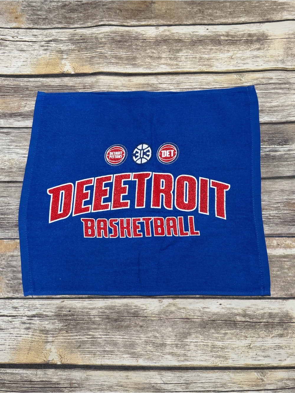 2026 Detroit Pistons Game 7 Giveaway Towel Blue Playoff Rally Towels